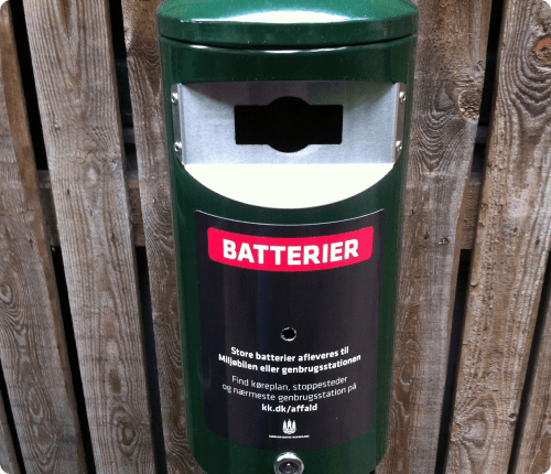 Beholder dine brugte batterier efhvidovrevang.dk